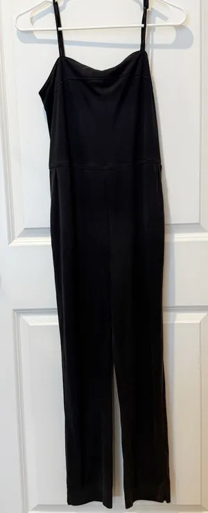 Anthropologie Womens Modal Ribbed Jumpsuit Size XS Minimalist Casual Beach Soft‎ thumbnail 1