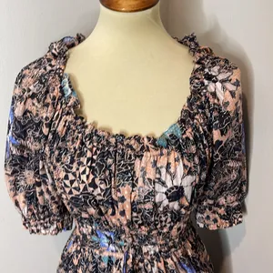 Ulla Johnson‎ Indah Floral-Print Puff-Sleeve Midi Dress thumbnail 7
