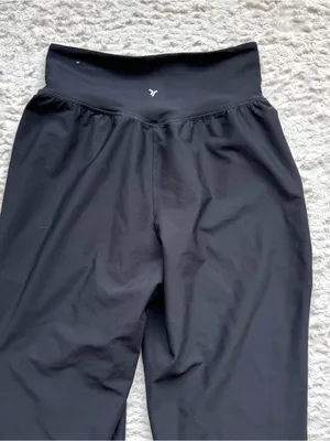 Old Navy Active High Rise Powersoft Go Dry Joggers Womens S Black Athleisure thumbnail 5