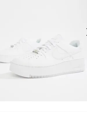 Nike white air force 1 sage low sneakers, White, Size 8, NWt thumbnail 2