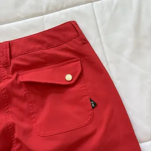 NVO by Lanctot Cropped Pants Womens 2 Red Golf Preppy Outdoor Activewear‎ Luxury thumbnail 10