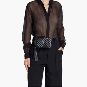 YSL Lou belt bag Black thumbnail 9