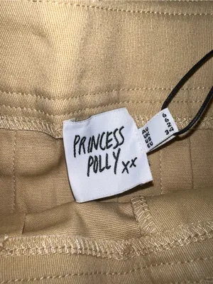 Princess Polly Amira Mini Skirt in Beige Size 2 New with tag thumbnail 10