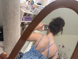 Windsor Dress Homecoming Blue Sequin Mini thumbnail 4