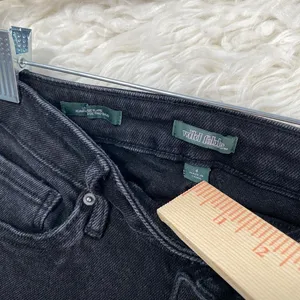 Wild Fable Low Rise Flare Black Denim Jeans Y2k Grunge Alt Mallgoth Rocker thumbnail 2