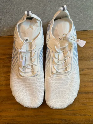 Hike Footwear HF LoraxPro Barefoot Shoes White Blue Zero Drop Wide Toe Size 10 thumbnail 7