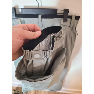 Black Dot Snow‎ Pants Womens Medium Gray Waterproof Breathable Ski Snowboard thumbnail 7