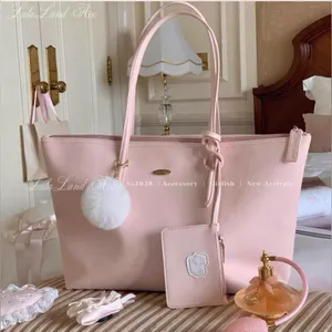 Lala Land pink waterproof tote Bag thumbnail 1