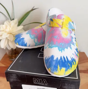 Mia Bela Print Slip-on Tie dye Clogs‎ US8 thumbnail 1