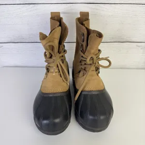 Sorel Caribou Women's Size 5 Waterproof‎ Brown Nubuck Insulated Boots NL1000-220 thumbnail 4