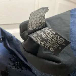 Zara Woman’s Navy Dress Sequin Detail size Medium thumbnail 8