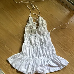 Zara White Mini Dress thumbnail 3