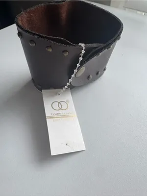 Boot Barn Western Cowgirl Cuff country faux leather statement bracelet thumbnail 3