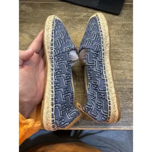 Lauren Ralph Lauren Cameryn Monogram Jacquard Espadrille Slip-On Flat Women‎ thumbnail 8