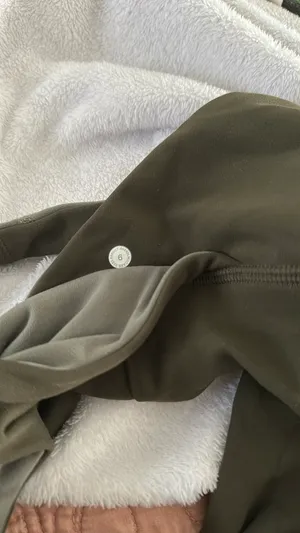 Reversible green and grey Lululemon sports bra thumbnail 7
