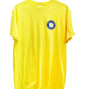 Simply Southern Sunshine Lemon Croc Design Happy Yellow Tshirt thumbnail 2
