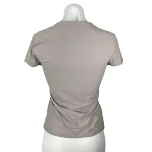Abercrombie & Fitch Beige Tan Crewneck Short Sleeve Slim Tee T-shirt Top Size M thumbnail 3