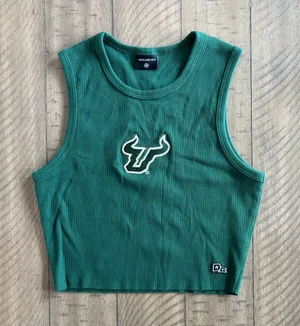 USF Hype & Vice Tank Top Green Size M thumbnail 1