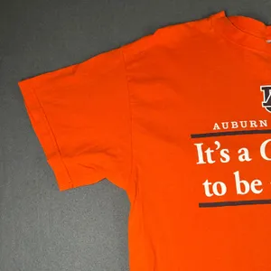 Auburn University Tigers T Shirt Large Soffe Orange College Football NCAA Vtg thumbnail 8