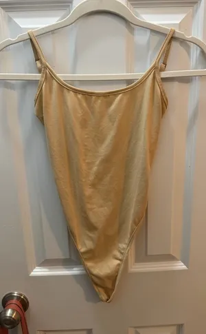 SheIn Tan going out top thumbnail 1