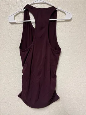 ATHLETA Speedlight Seamless Tank Top - Deep Wine Size XS thumbnail 4