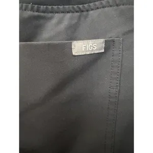 Figs Women's Small 1576 Charcoal Zamora High Waisted Jogger Scrub Pants #BB15-2 thumbnail 4