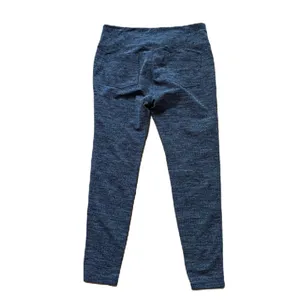 Athleta Herringbone Metro‎ High Rise Legging Size XL Pockets Black Tights 73371 thumbnail 9