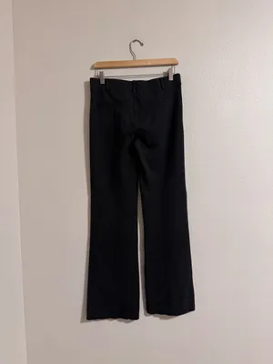 Betabrand Black Wide-Leg Women's Jeans thumbnail 3