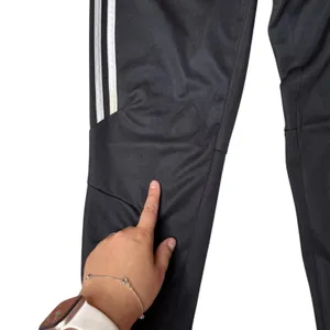 Adidas Climacool Soccer Track Pants XS Black Ankle Zip Training thumbnail 6