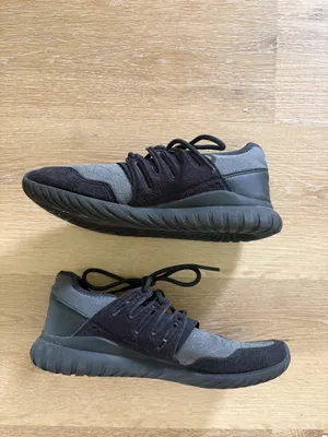 Adidas Black and Grey Athletic Tennis Shoes thumbnail 2