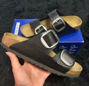 BIRKENSTOCK Arizona black gladiator sandals slippers shoes women’s eur 38 new thumbnail 1