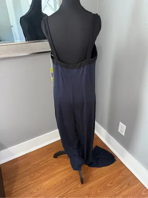 NWT Summersalt 24 Hour Jumpsuit Navy Lightweight Minimalist XL. thumbnail 5