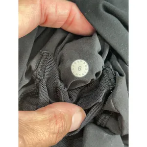 Lululemon On The Fly Short 2.5 Woven Black Mid Rise Athletic Shorts W7AFBS 6 thumbnail 7
