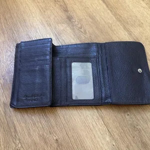 Osgoode Marley Dark Purple RFID Tri‎ Fold Wallet thumbnail 5