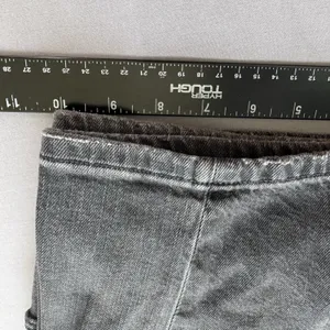 NWT American Eagle Jeans 18 Standard Washed Black Low Rise Strigid Baggy Barrel thumbnail 11