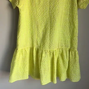 Anthropologie Corey Lynn Calter Yellow Mariah Textured Mini Dress Size Medium thumbnail 6