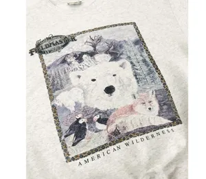 Vintage American Wilderness Crewneck Sweatshirt | Size L thumbnail 9