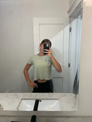 American eagle Graphic Baby Tee thumbnail 2