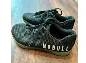 NOBULL Superfabric Trainer Black Crossfit Shoes Unisex M 5.5/W 7 EUC!!! thumbnail 4