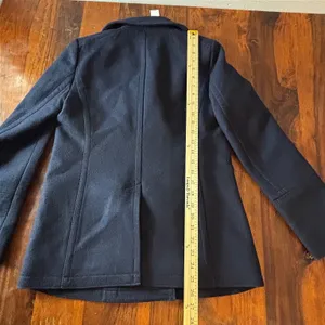 J.Crew Navy Wool Cashmere Peacoat Nello Gori Gold Button Jacket G7503 Mens 2 thumbnail 7
