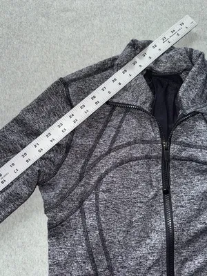 Lululemon Women’s Define‎ Jacket Heather Gray Full Zip Size 10 thumbnail 8