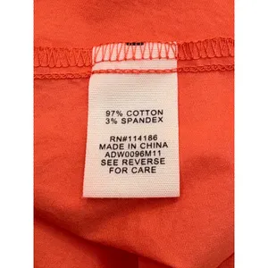 Adyson Parker Tiered Puff Sleeve Dress Womens Medium‎ Coral Babydoll Pockets thumbnail 7