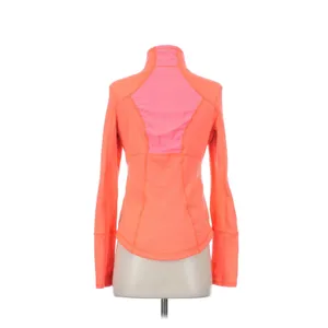 Zella Coral Ruched Zip-Up Athleisure Sporty Activewear Jacket Size S/P thumbnail 4