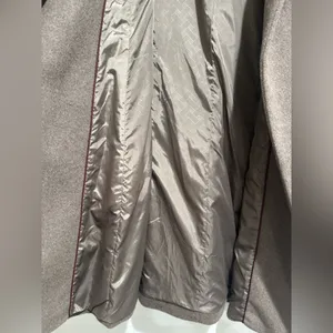 Cole Haan Tie-waist Wool blend Wrap coat thumbnail 4