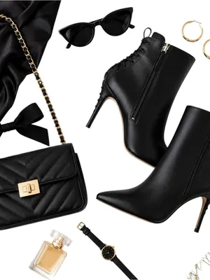 Alexandra Neel 326 Black Leather Heeled Ankle Boots EU 37 Made Italy Chic w FLAW thumbnail 2