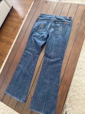 Seven7 Dojo Flare Jeans Women’s Size 28 Y2K Vintage Inspired thumbnail 5
