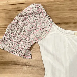 Promesa Every Breath Floral Puff-Sleeve Bodysuit Women’s Medium thumbnail 6