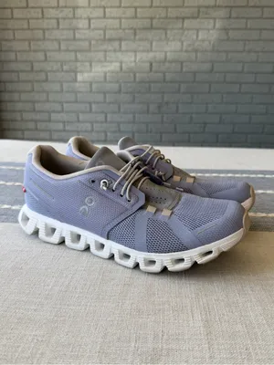 On Cloud 5 Running Shoes Nimbus Lavender Purple Size 8 thumbnail 3
