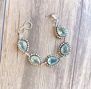 Ice Blue Quartz Bracelet thumbnail 3