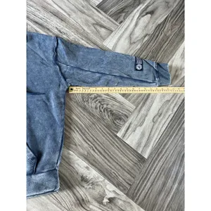 ALPHALETE Women’s Terry Oversized Hoodie - Blue Topaz ,Size Small thumbnail 7
